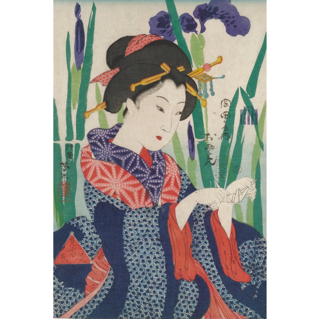 JPG.13 - 3x2 - 300dpi - Geisha folding origami (Aangepast)