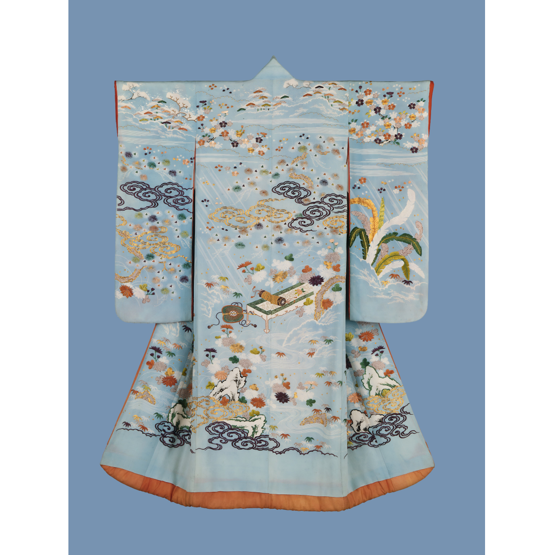JPKI.12 - 300dpi - 3x4 - PNG - Furisode with flower and plant pattern (Aangepast)