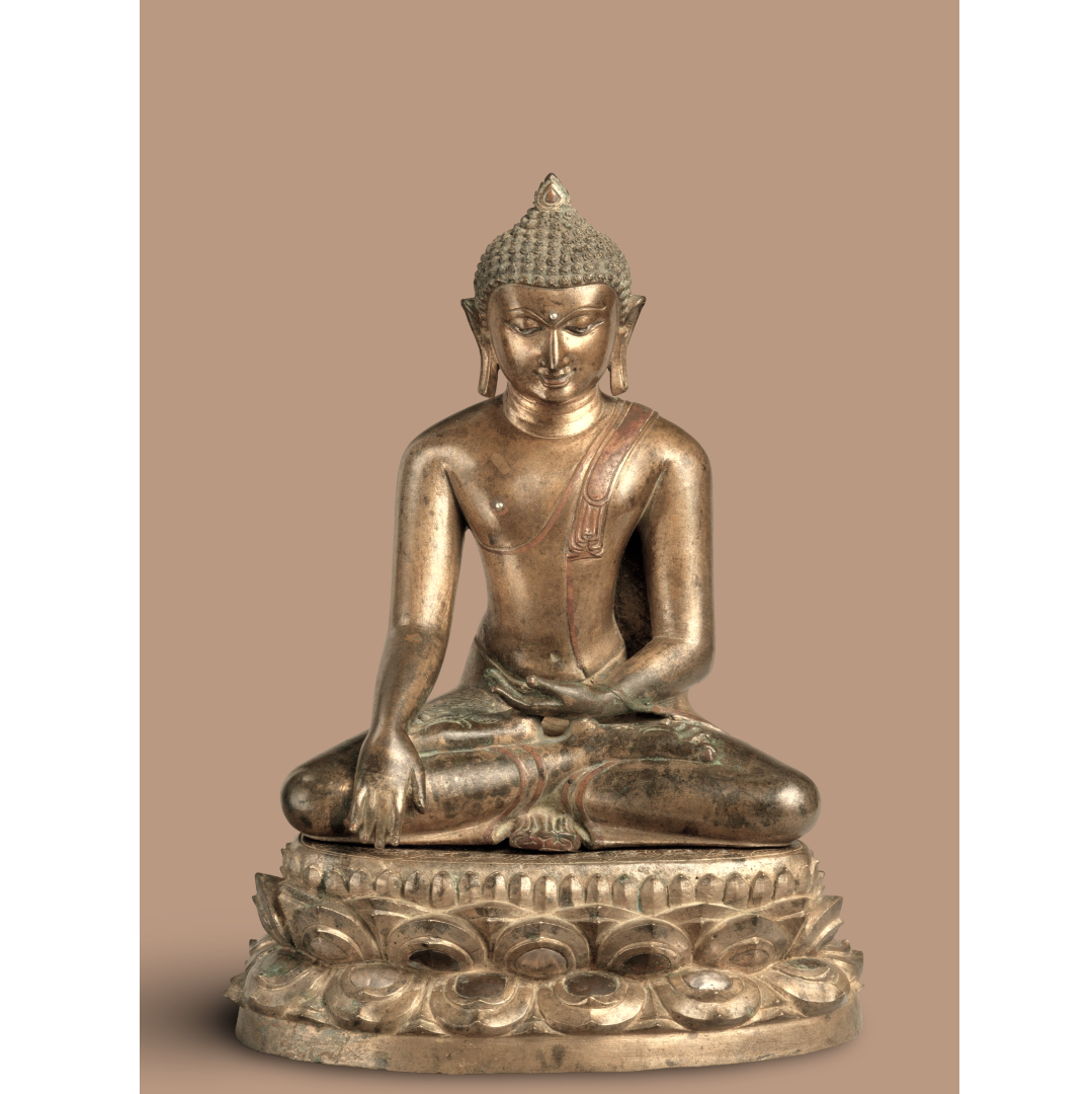 MYB.5b - 300dpi - 4x3-burma-myanmar-seated-buddha-with-double-lotus-base-10th-century (Aangepast)