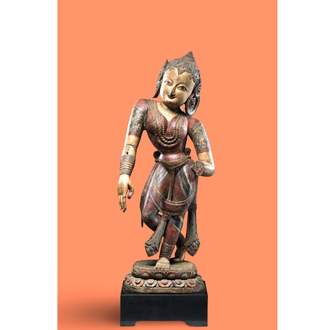 NEV.3 - 300dpi - 3x2-nepal-wood-sculpture-16th-dancer (Aangepast)